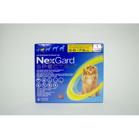 Nexgard Spectra 3.6-7.5kg x1