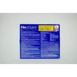 Nexgard Spectra 3.6-7.5kg x1